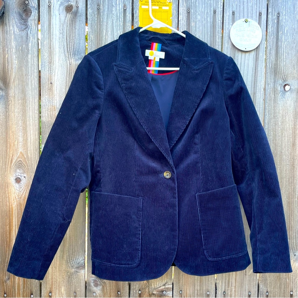 Boden Blazer Jacket Corduroy 12